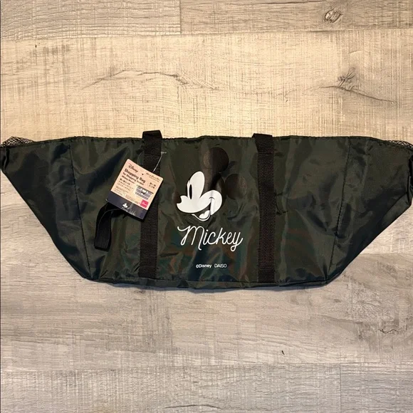 Disney Mickey shopping bag - Dark Green and Black