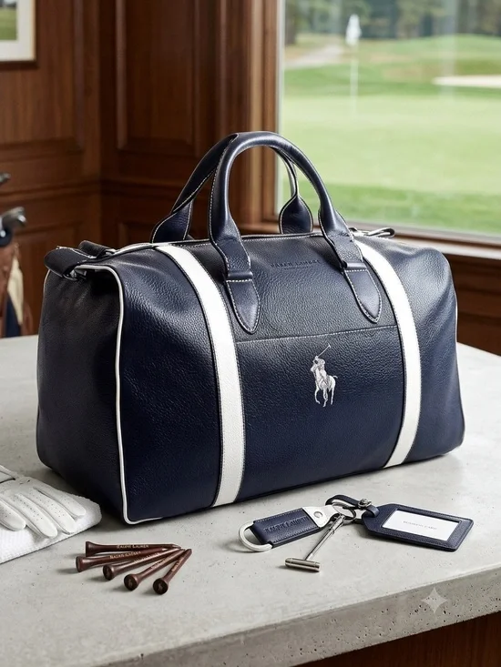 Fathers Day Special!Ralph Lauren Polo Classic Vegan Leather X Large duffle Bag