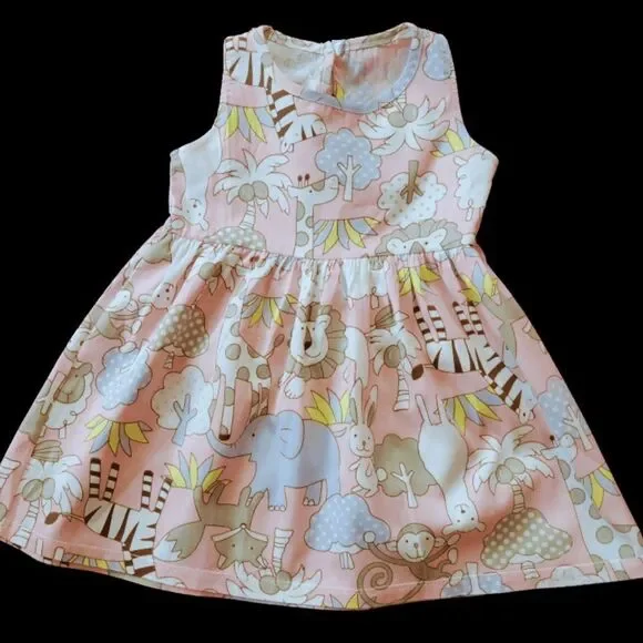 NEW Sweet Sleeveless Lightweight Cotton Summer Dress READ DESCRIPTION