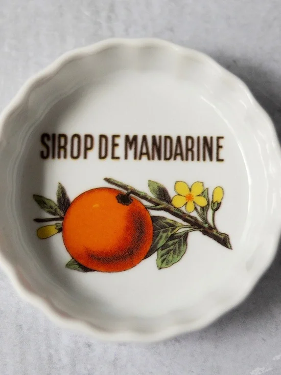Williams Sonoma Rosanna Harvest Market ramekin tart ceramic Italy 3.75