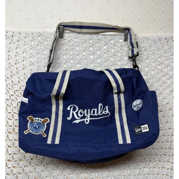 Kansas City Royals 1969 Baseball Duffel  Bag Gym Bag New Era Blue Genuine