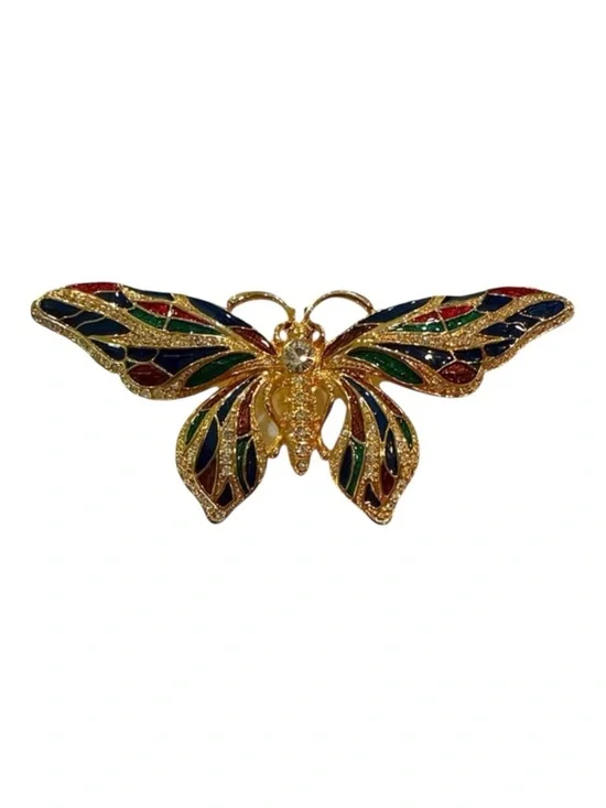 Camrose & Kross Vintage 90’s Jackie Kennedy Butterfly Brooch