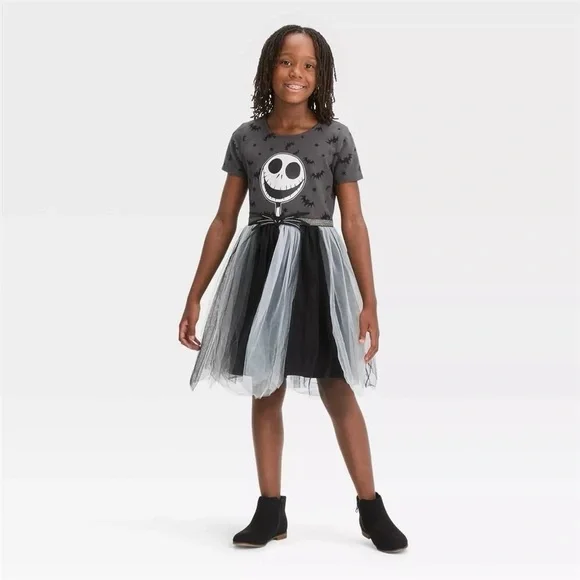 Disney Jack Skellington Halloween Nightmare Before Christmas Dress | Size 4/5