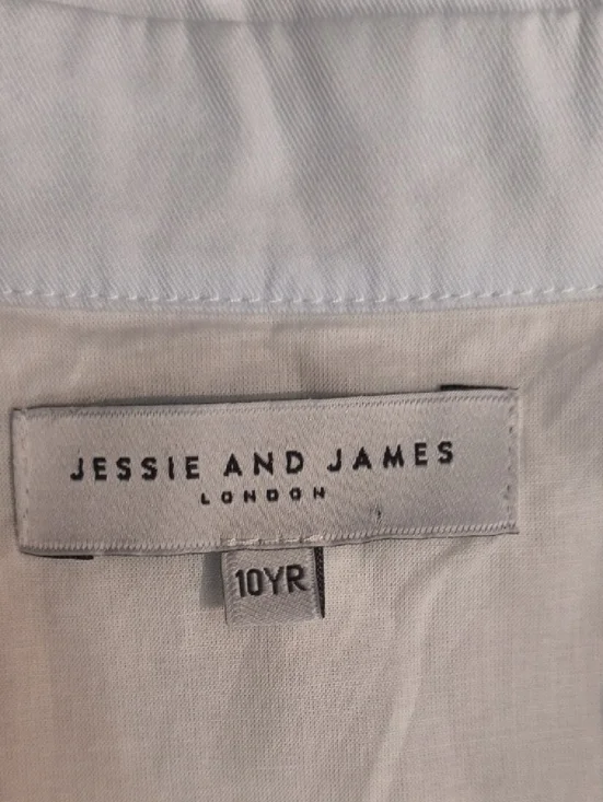 Jessie and James London Sleeveless Ruffle Front Dress Size 10 EUC