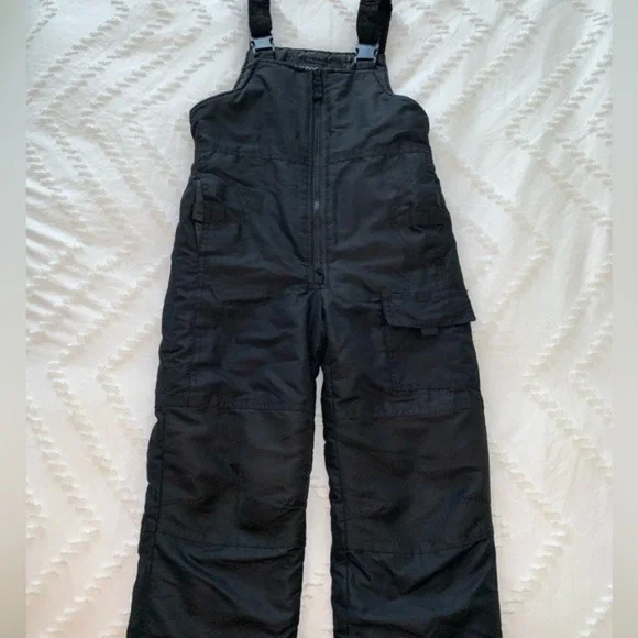 London Fog- YOUTH ski bib‎ overalls sz Med 5/6
