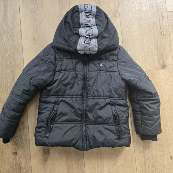Calvin Klein Boys Puffer Jacket Coat Winter Warm