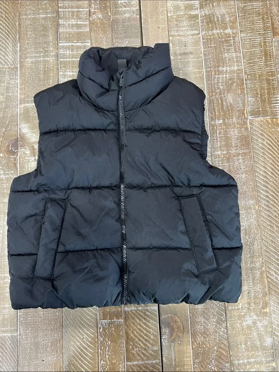 All In Motion Black Quilted Puffer Vest for Kids
