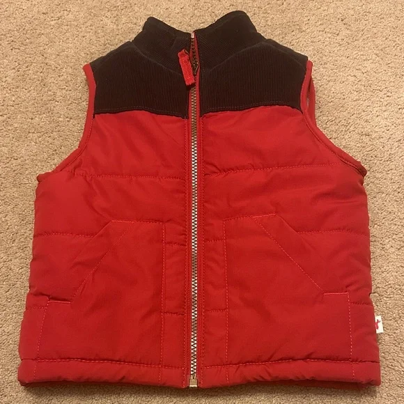Carter's Red and Black Kids Vest