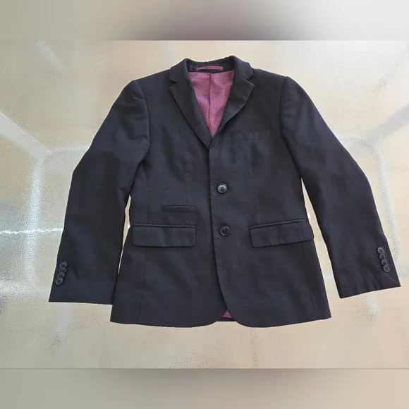 Isaac Mizrahi New York Boys Black Blazer –10 Classic, Dressy, Modern Fit