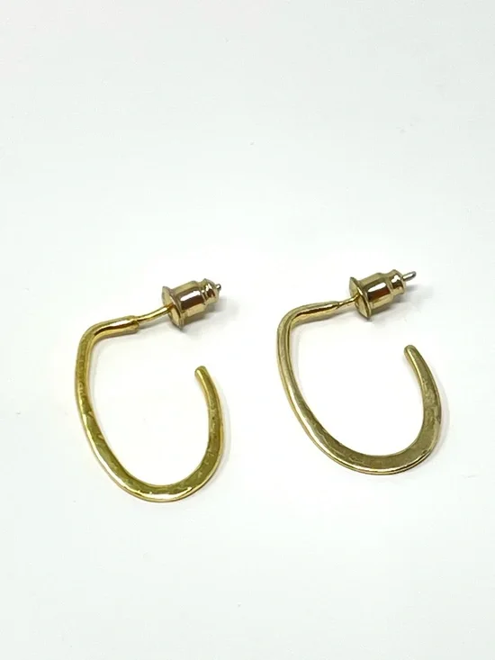 New Anthropologie Gold Hoop Earrings