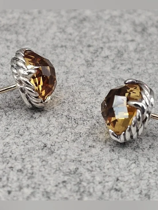 David Yurman Chatelaine earrings in Citrine