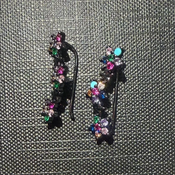 Multicolor Floral Earrings