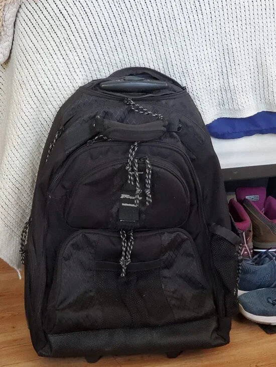 Targus Rolling Notebook Backpack TSB700-02, Black 15