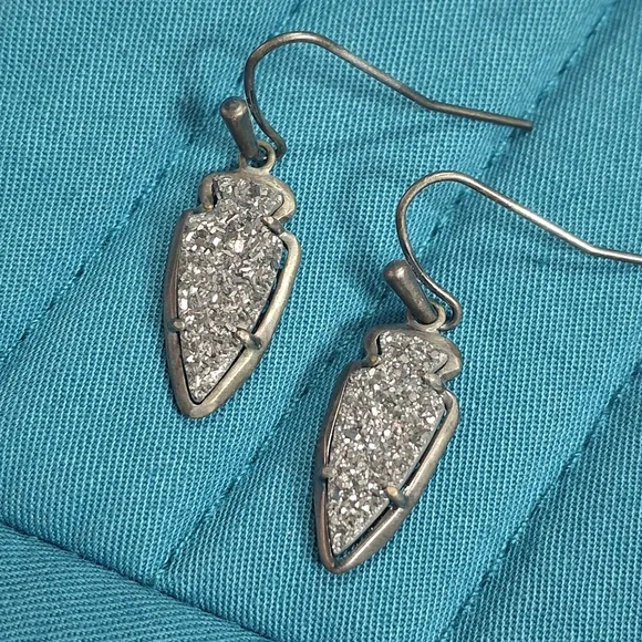 Kendra Scott Drusy Arrowhead Earrings