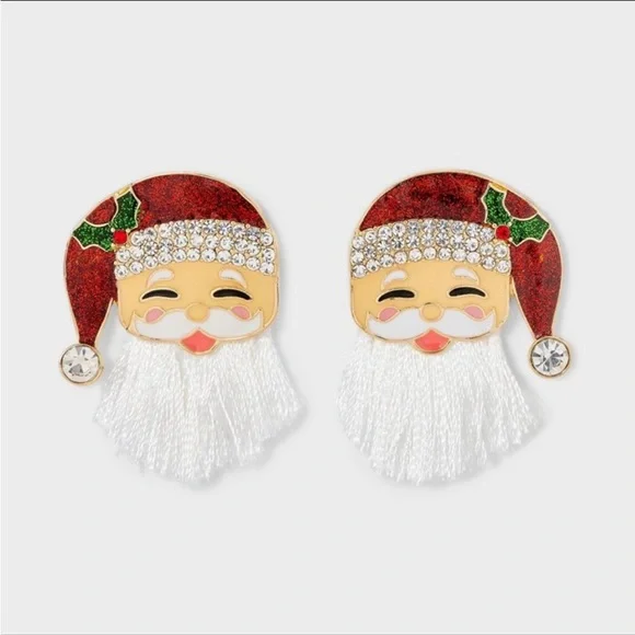 NEW sugarfix by baublebar santa baby earrings 🎄