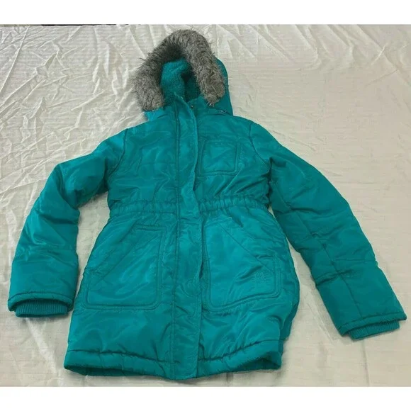 🎀 🎀 🎀 AEROPOSTALE GIRLS HOODED JACKET COAT SIZE 8 🎀 🎀 🎀