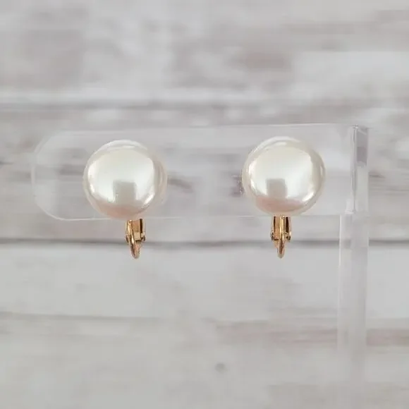 Vintage Clip On Earrings 0.5