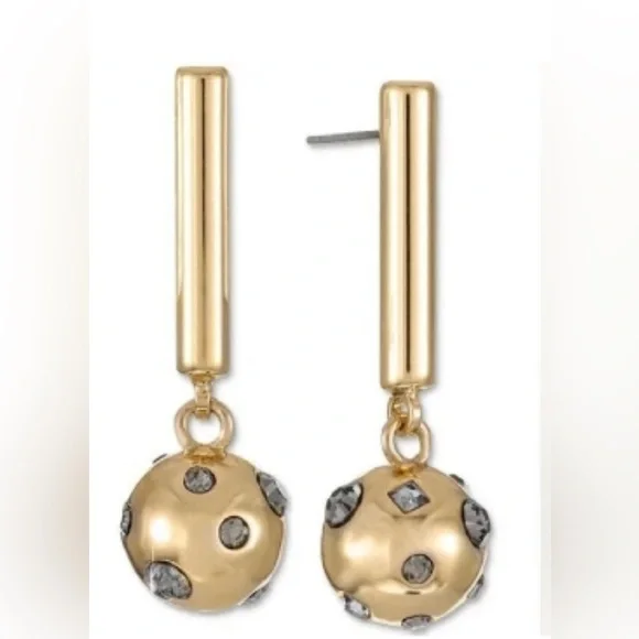 ALFANI Fashion Gold Tone Drop Ball Earrings Women Drop Dangle Earrings $29.50.