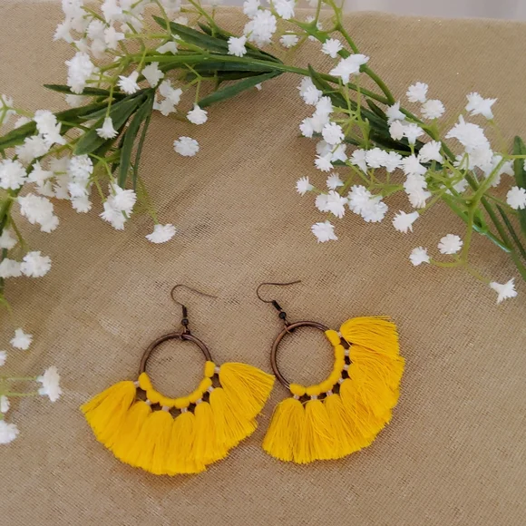 Vintage Style Tassel Earrings