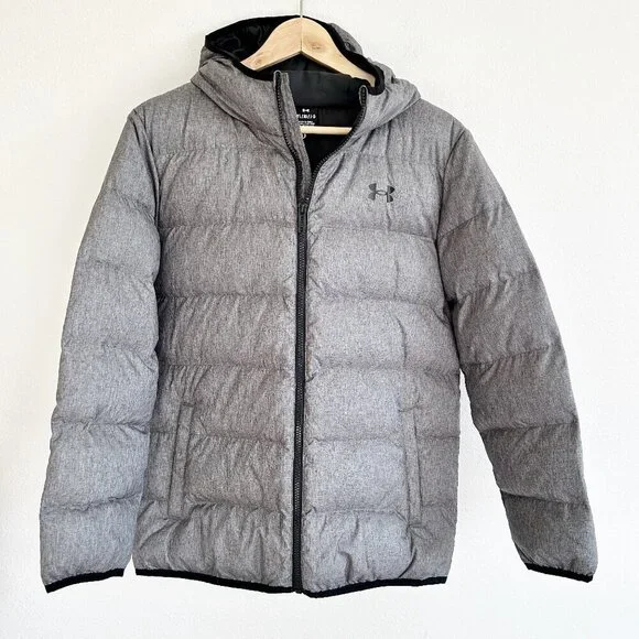 NWT Under Armour Boys YL Pronto Puffer Coat