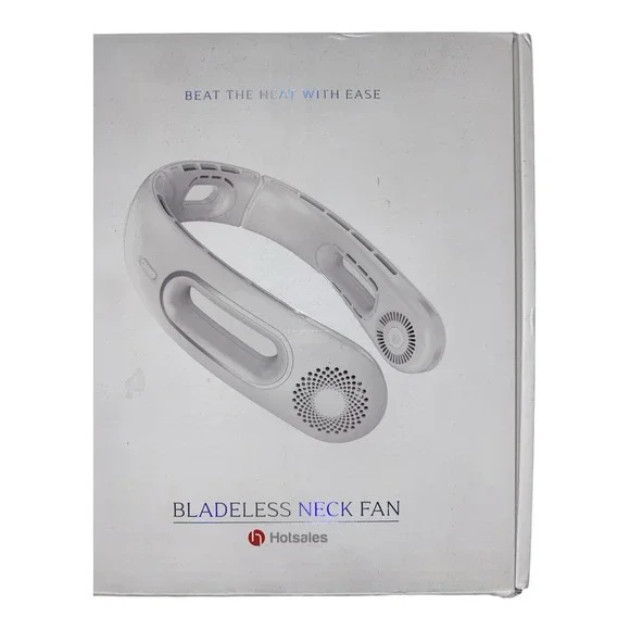 Hotsales Neck Fan, Hands Free‎ Bladeless Fans Portable Rechargeable Black