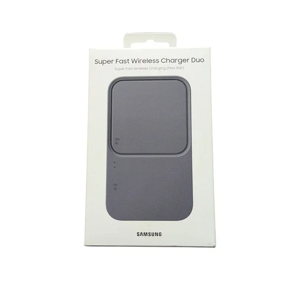 Cc9U Samsung 15Wax, Super Fast Wireless‎ Charger Duo - Dark Gray