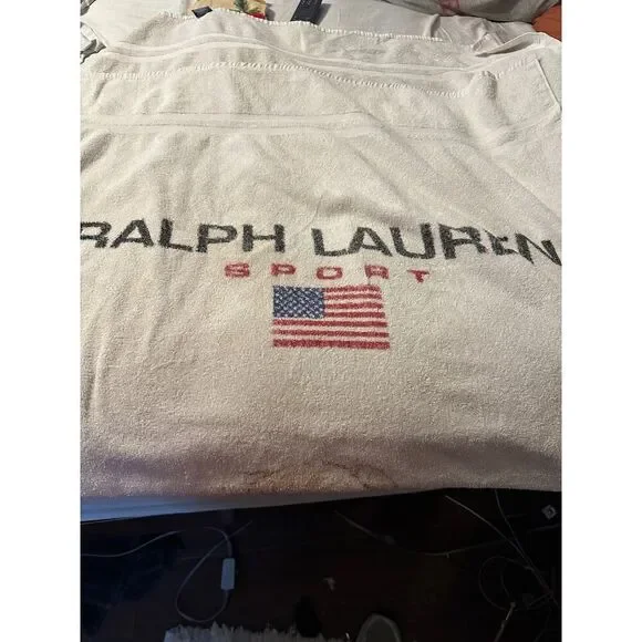 Vintage Polo Ralph Lauren Basketball Bear beach towel‎