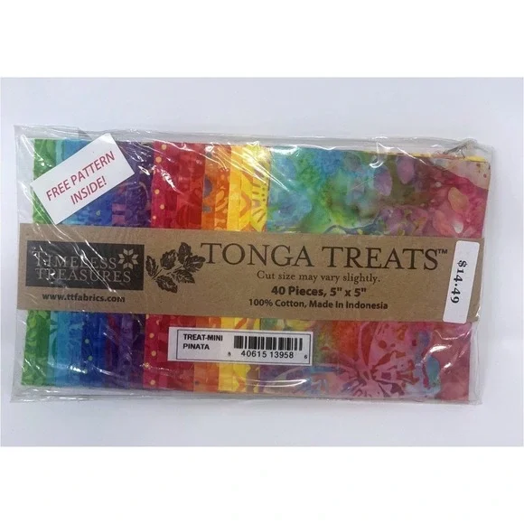 Tonga Treats Treat-Mini Piñata 40 Pieces 5x5