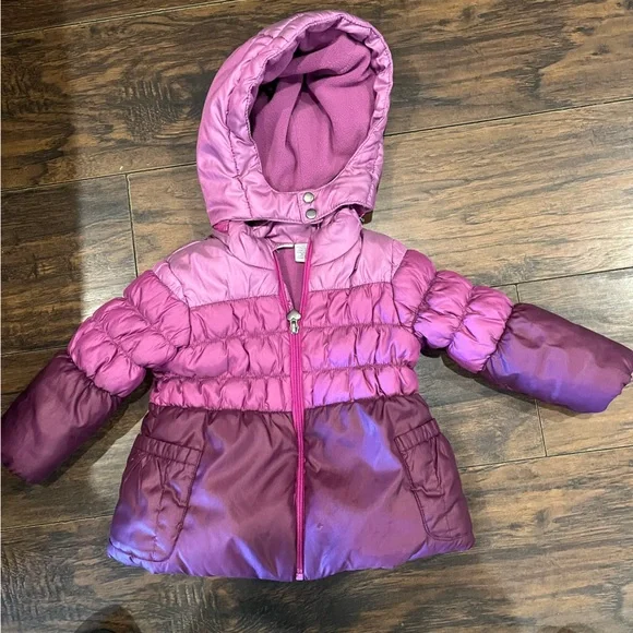 BabiesRUs Pink and Purple Puffer Jacket