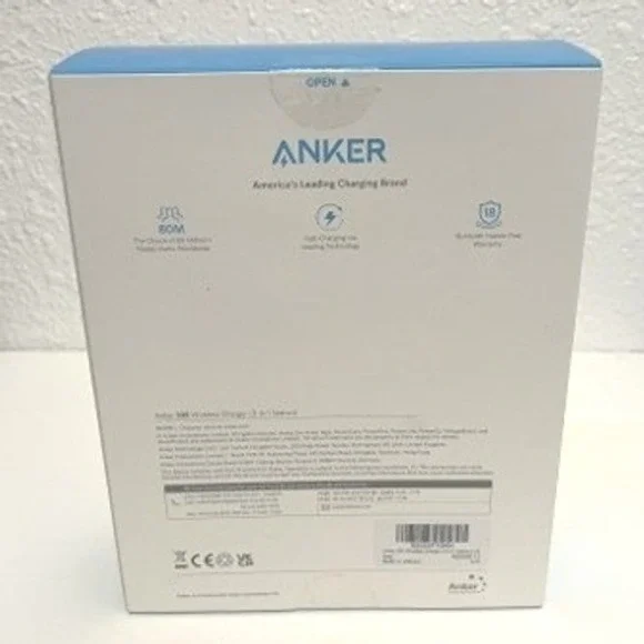 Anker 335 Series 3 USB-C Wireless Charger Multi Port Power Adapter