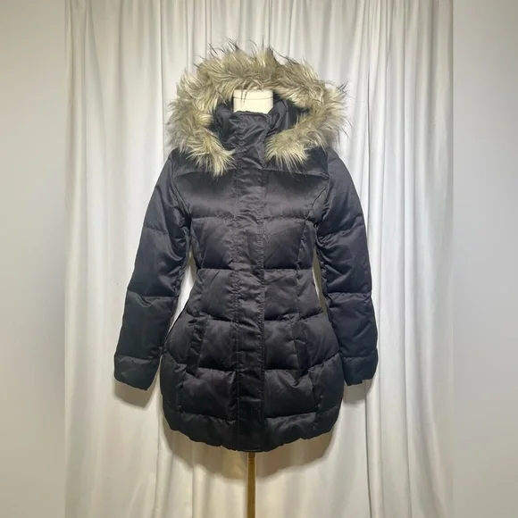 H&M Girls Tulip Shaped Down Puffer Jacket | 12 13Y