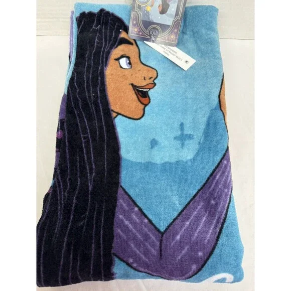 Disney Wish “Shine So Bright” Cotton Kids Beach Towel, 28