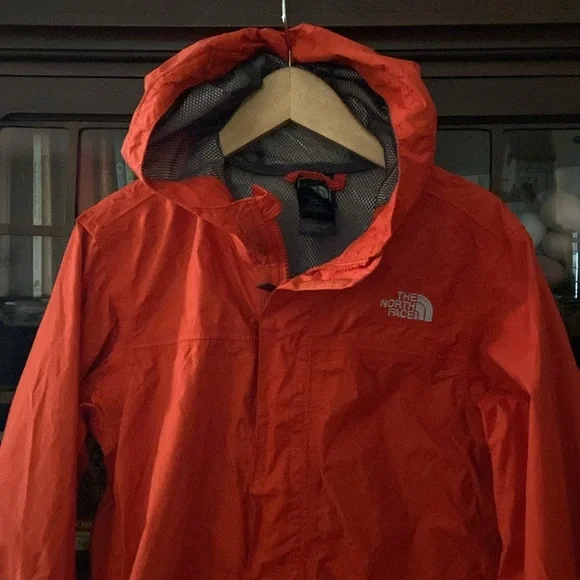 The North Face Orange Zip Up Jacket Boys Size 10 to 12
