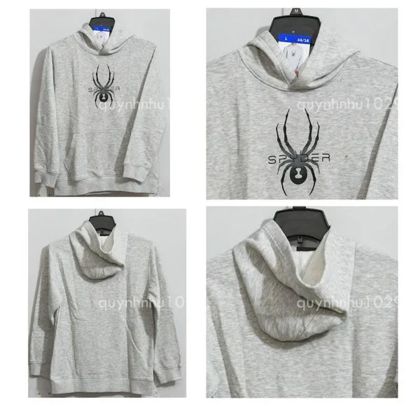 NWT Spyder Hoodie Youth boys in  GRAY