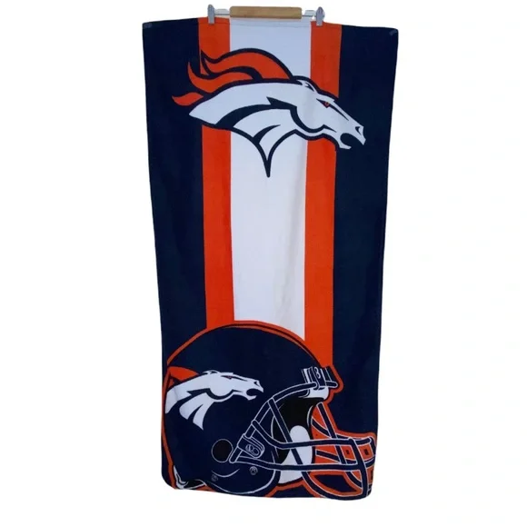 Denver Broncos Beach Towel