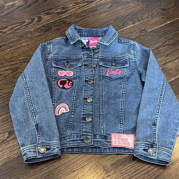 NWT Barbie Blue Denim Jacket for Kids (size 10)