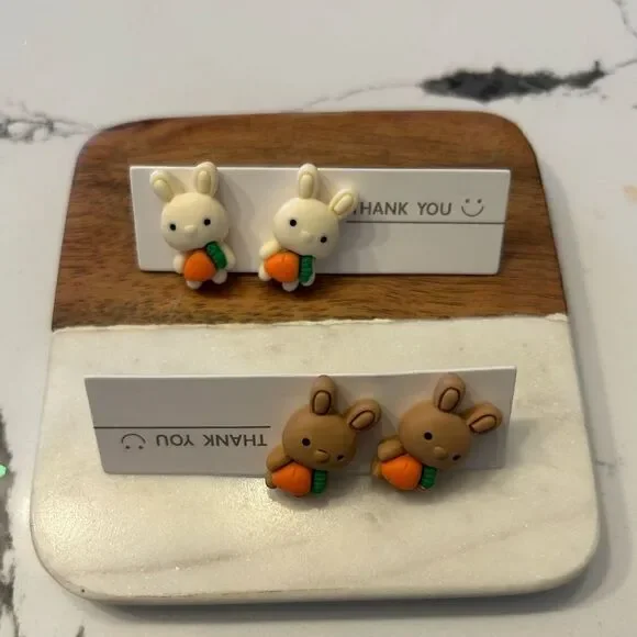 Bunny earrings
