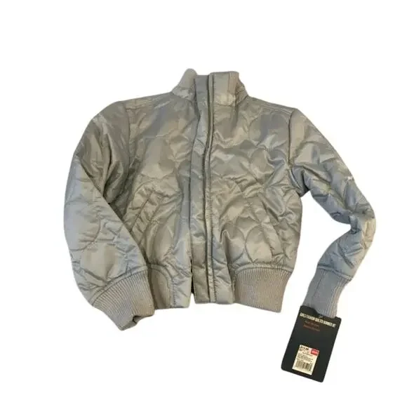 Girl's Quilted Bomber Jacket Girls XS