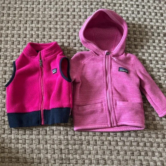 Patagonia Better Sweater Jacket & synchilla‎ fleece vest