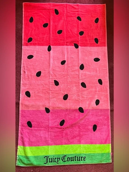 Juicy Couture Watermelon Beach Towel