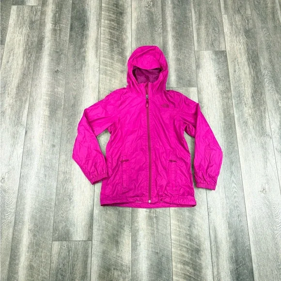 North‎ Face Kids Pink Windbreaker Jacket