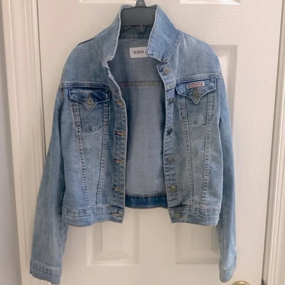 Like new Hudson jean jacket for girls