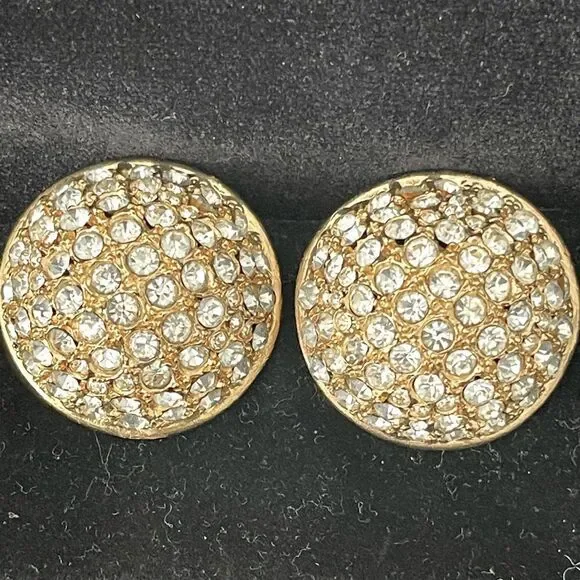 Vintage 80’s Gold and Silver Clip Earrings