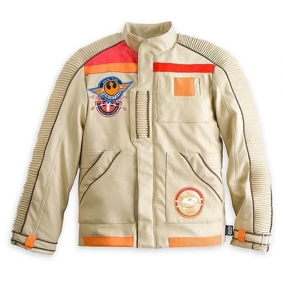 Disney Store Star Wars Resistance Force Awakens Finn’s Pilot X Wing Jacket 2