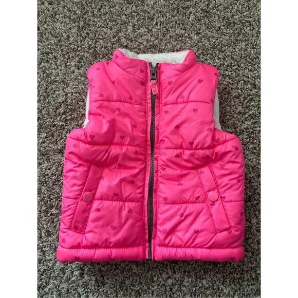 ❤️Carter’s Infant Ink Puffer Vest 12M