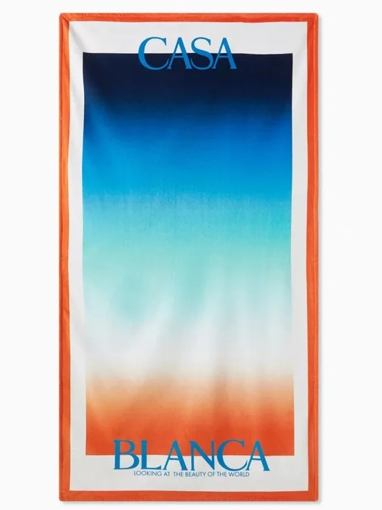 Casablanca Gradient Beach Towel SS26 edition