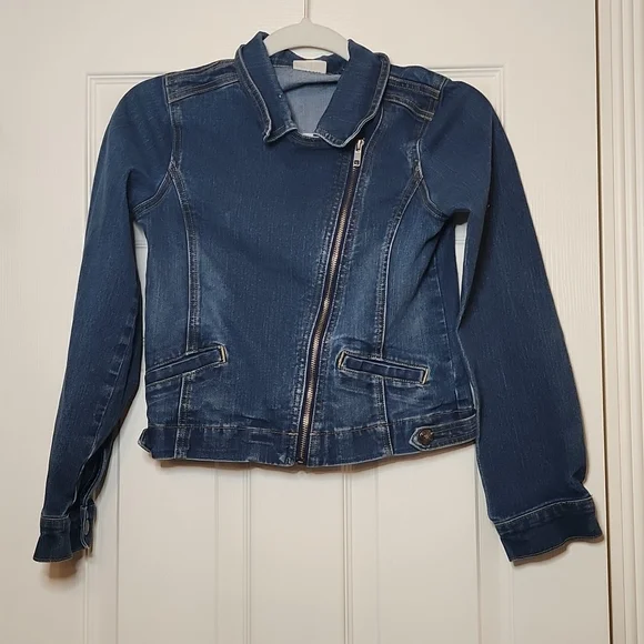 Crazy 8 girls crop jean jacket
