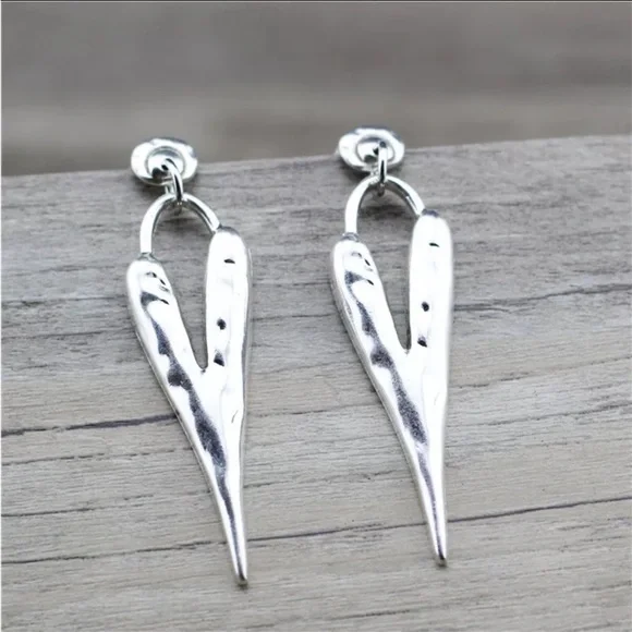 Melted Heart - Boho Earrings