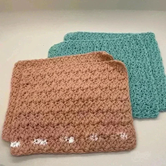 Handmade Washcloths-Set of 4