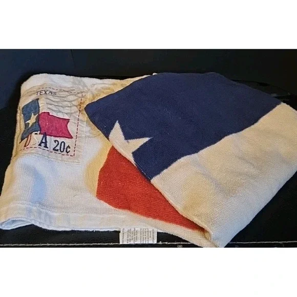Unbranded‎ Texas Hand Towel Set Unisex OS Red White Blue Good
